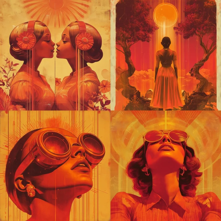 Warm Vintage Glow - Midjourney style sref code