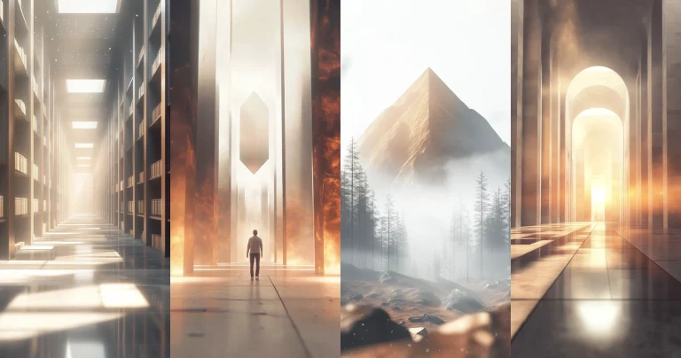 Geometric Luminescence - Midjourney style sref code