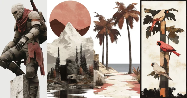 Muted Earth Tones - Midjourney style sref code