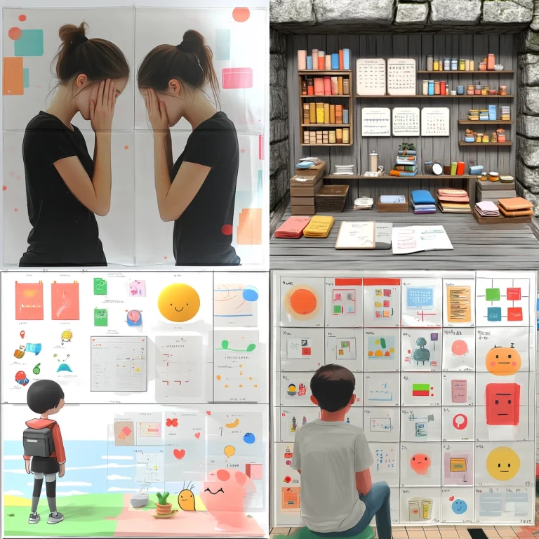 Colorful Minimalist Illustration - Midjourney style sref code