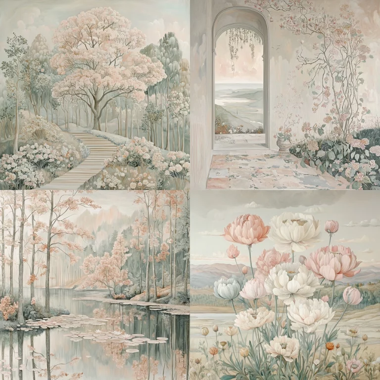 Pastel Hues with Dreamlike Lighting - Midjourney style sref code