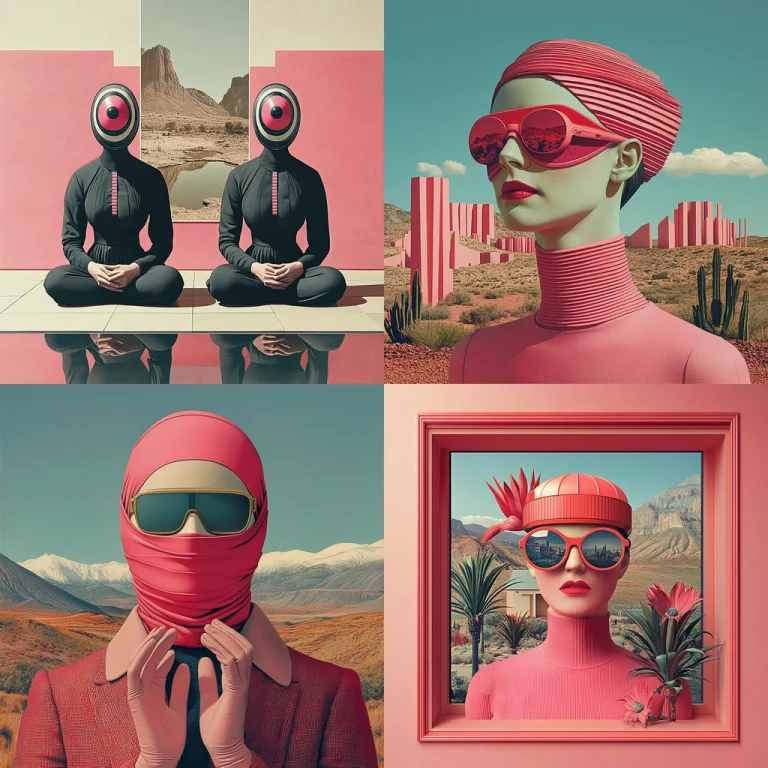 Surreal Desert Pastel - Midjourney style sref code