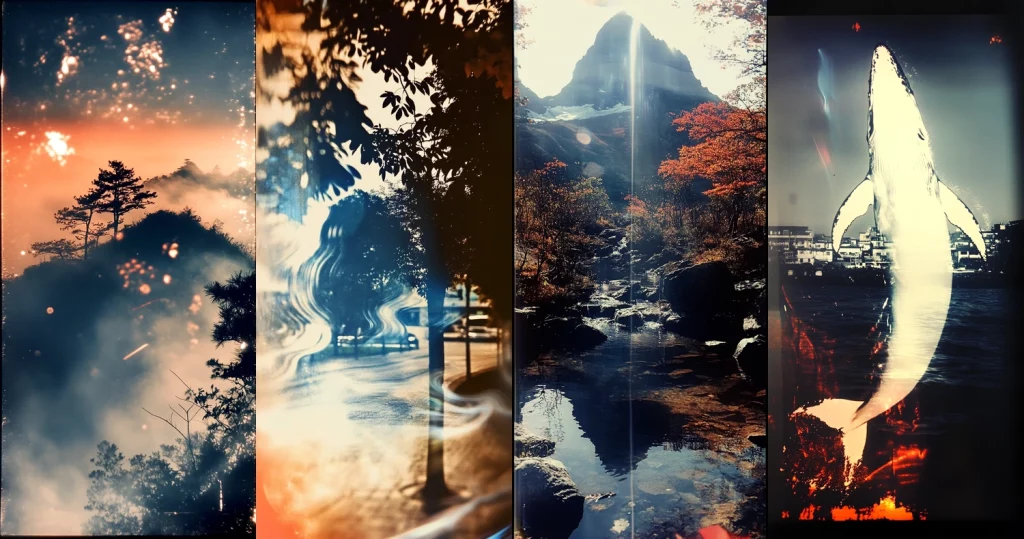 Contrast Lighting Nature Scenes - Midjourney style sref code