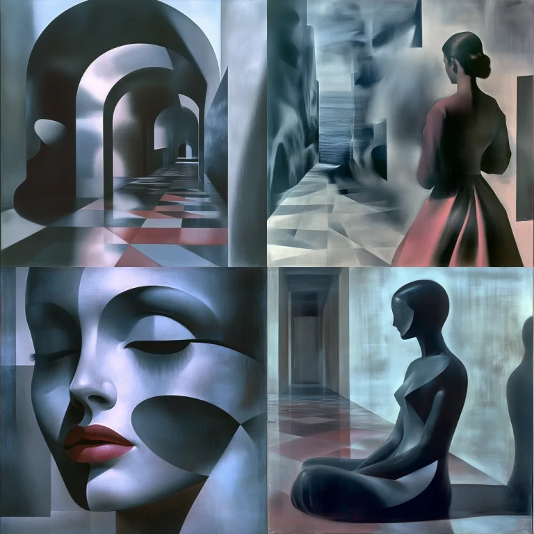 Shadowy Spatial Exploration - Midjourney style sref code