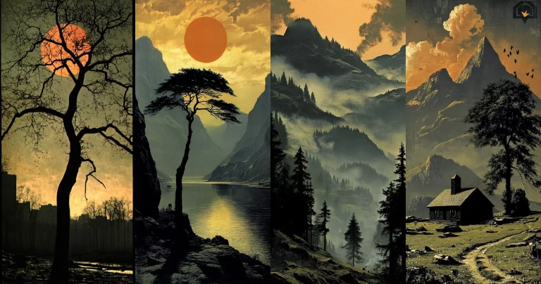 Twilight Contrast Horizon - Midjourney style sref code