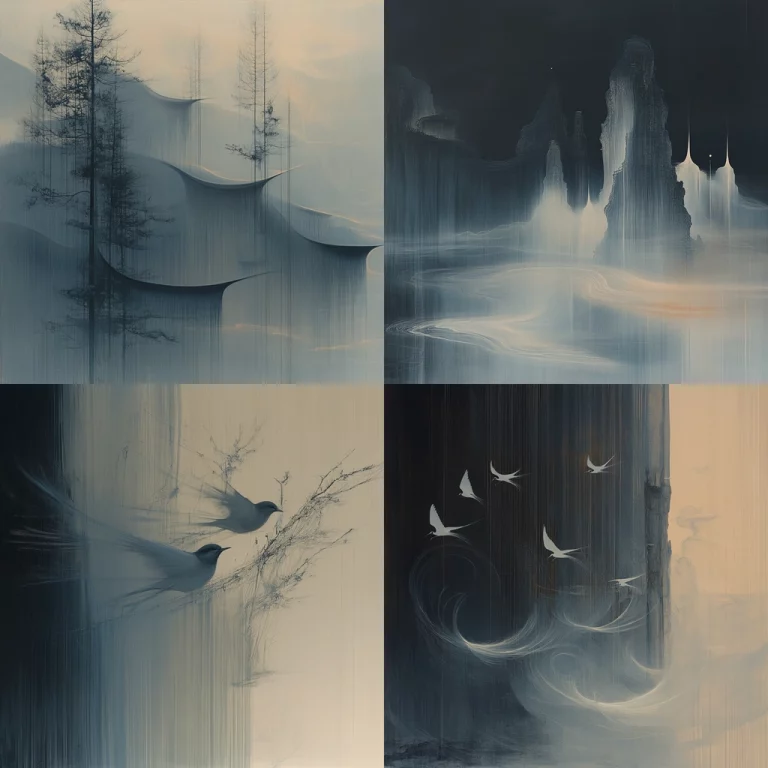 Soft Haze Gradients - Midjourney style sref code