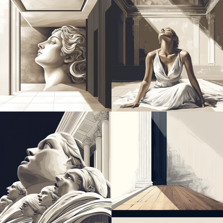 Monochrome Architectural Contrast - Midjourney style sref code