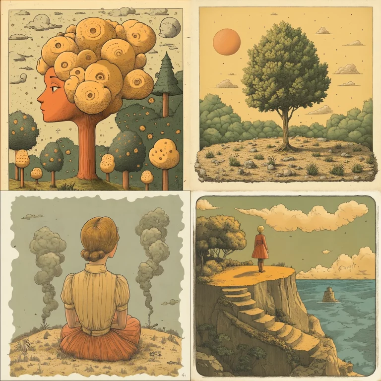 Soft Earthy Tones with Muted Lighting - Midjourney style sref code