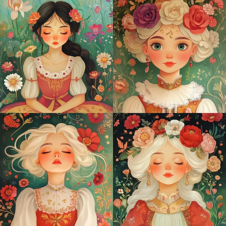 Floral Richness with Pastel Depth - Midjourney style sref code