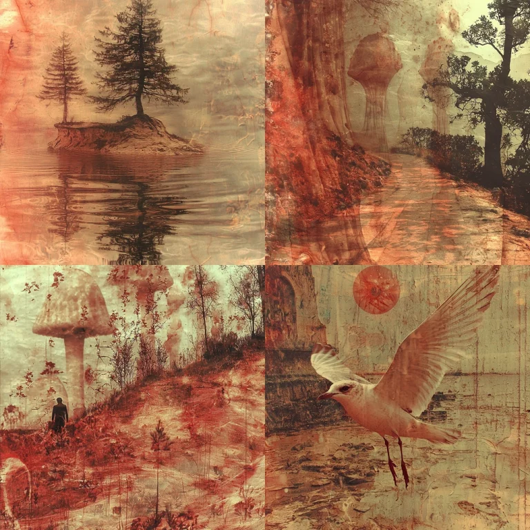 Rustic Sepia Illusion - Midjourney style sref code