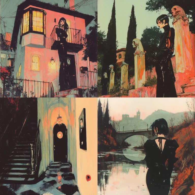 Muted Melancholic Palette - Midjourney style sref code