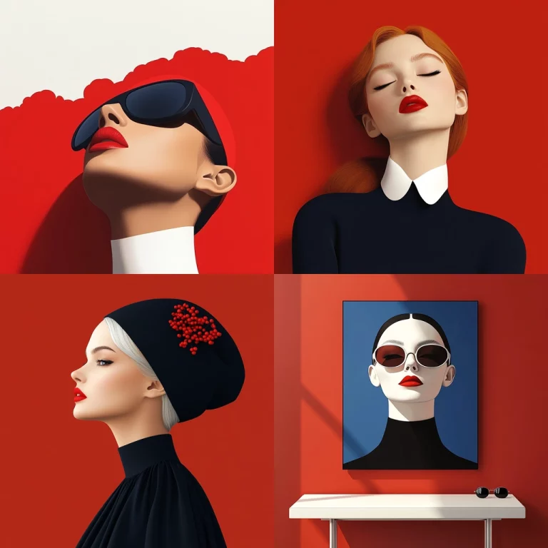 Bold Contemporary Minimalism - Midjourney style sref code