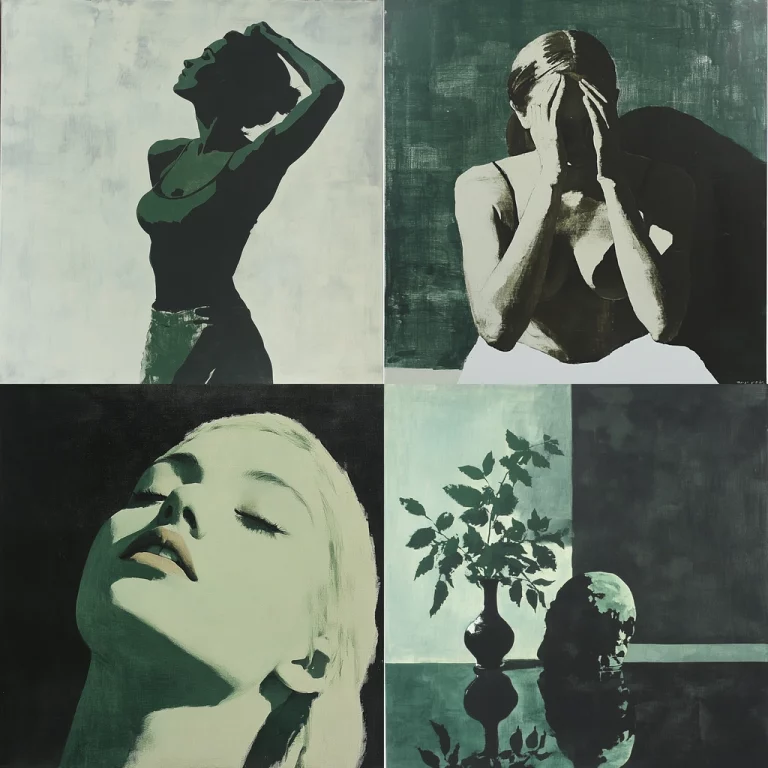 High Contrast Semi-Monochrome - Midjourney style sref code