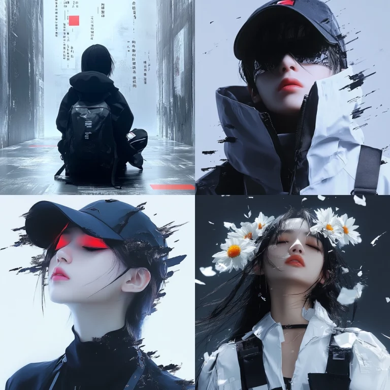 Fragmented Urban Cool - Midjourney style sref code