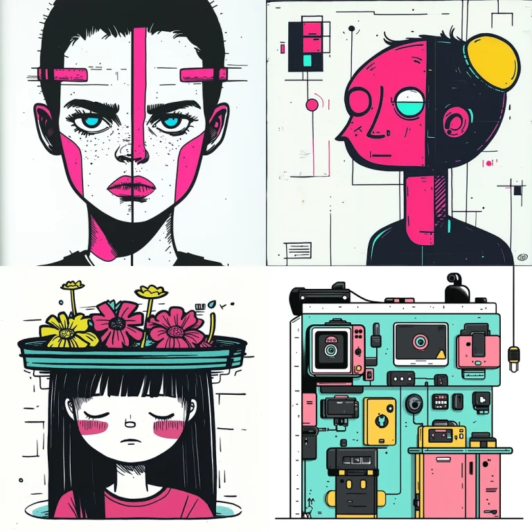 Vibrant Pop Art - Midjourney style sref code