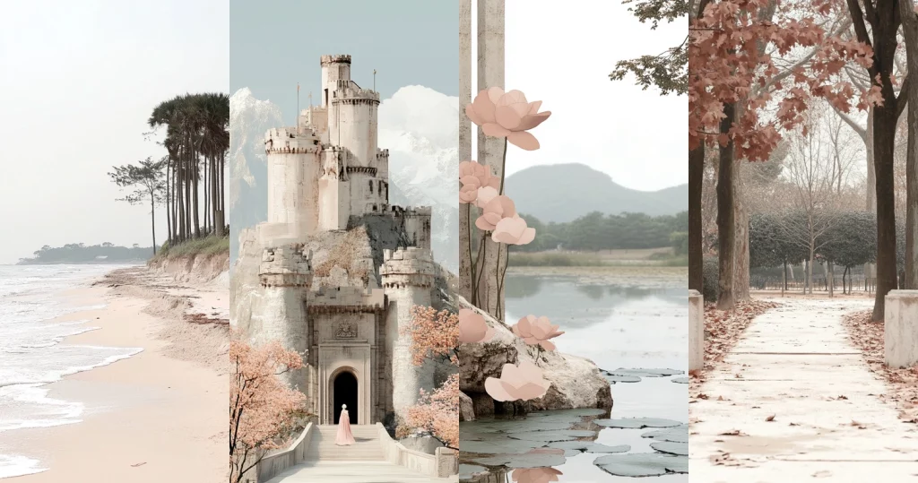 Muted Coastal Serenity - Midjourney style sref code