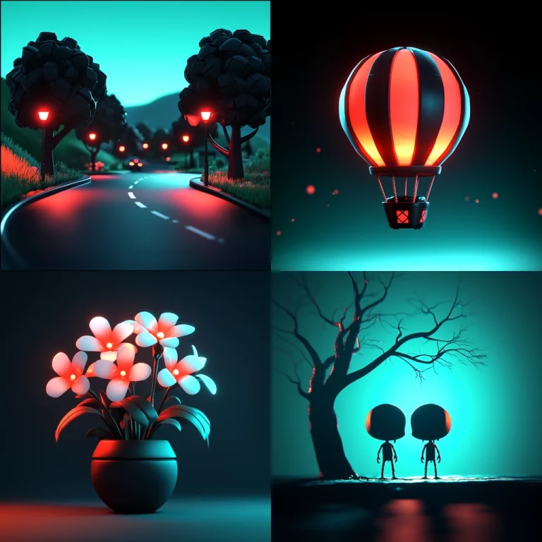 Cyberpunk Neon Contrast - Midjourney style sref code