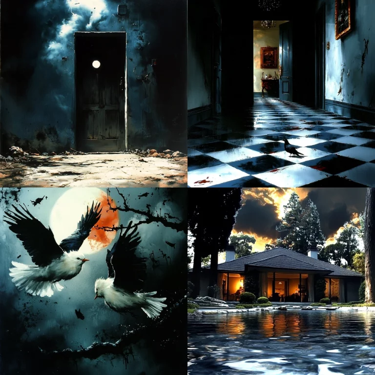 Dramatic Shadowed Realism - Midjourney style sref code