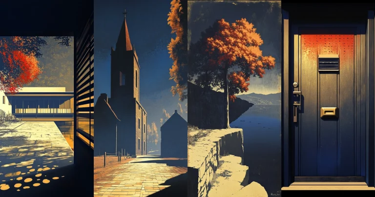 High Contrast Lighting Effects - Midjourney style sref code