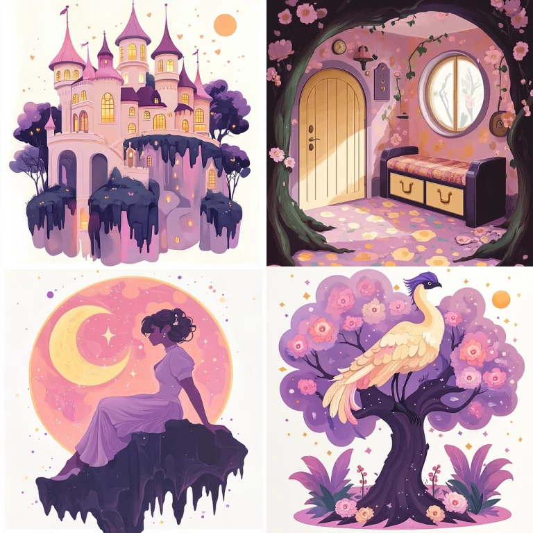 Pastel Gothic Fantasy - Midjourney style sref code 