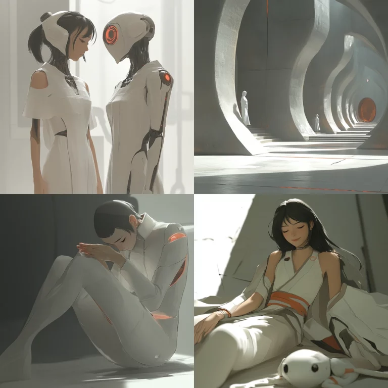 Muted Futuristic Gray - Midjourney style sref code