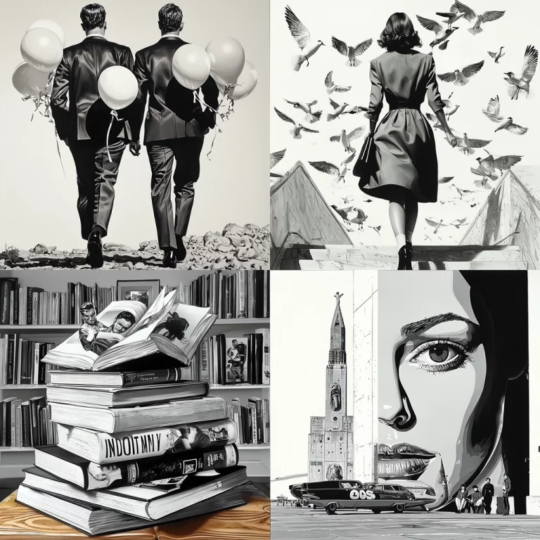 High Contrast Monochrome - Midjourney style sref code