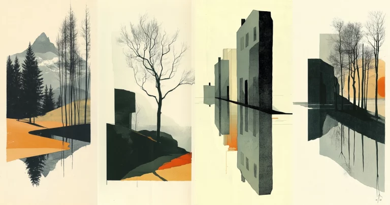 Monochrome Urban Imagery - Midjourney style sref code