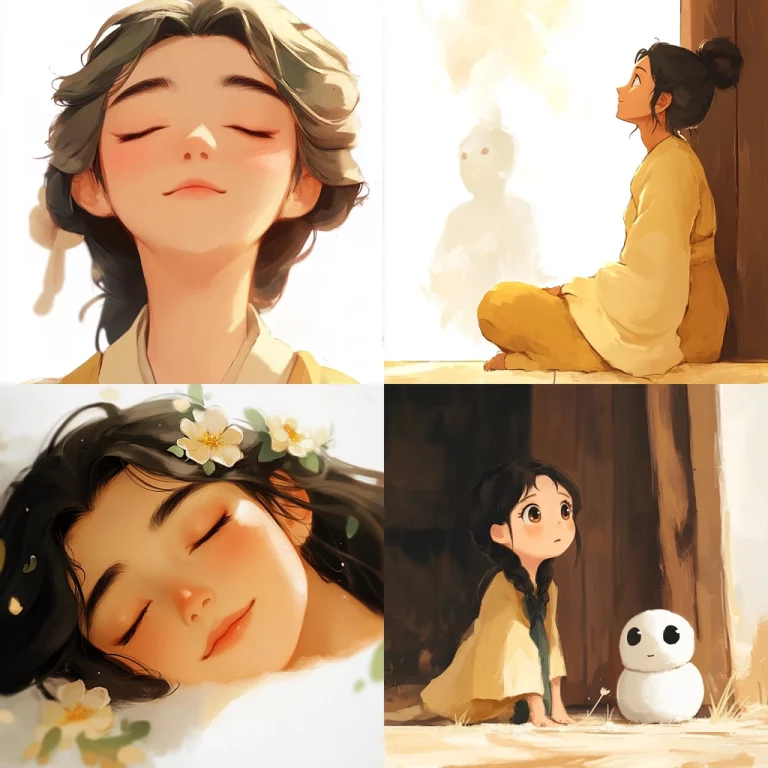 Warm Pastel Illustration - Midjourney style sref code