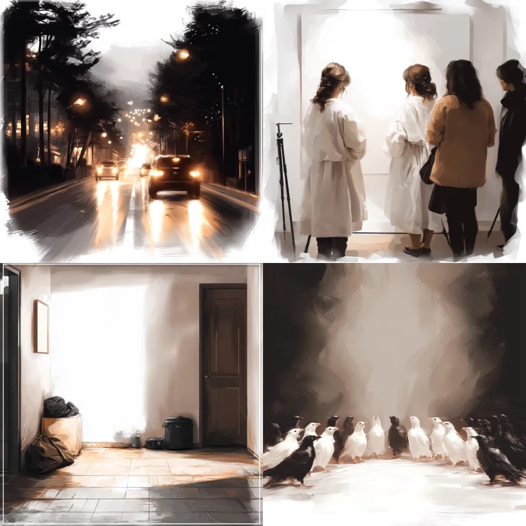 Warm Light Contrast - Midjourney style sref code