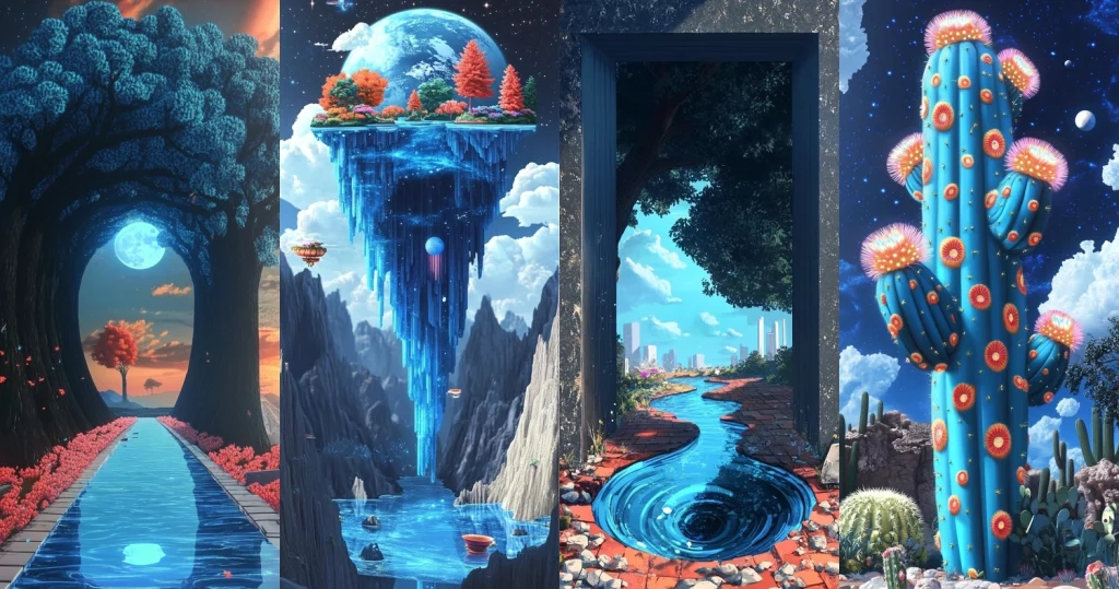 Vivid Natural Illumination - Midjourney style sref code