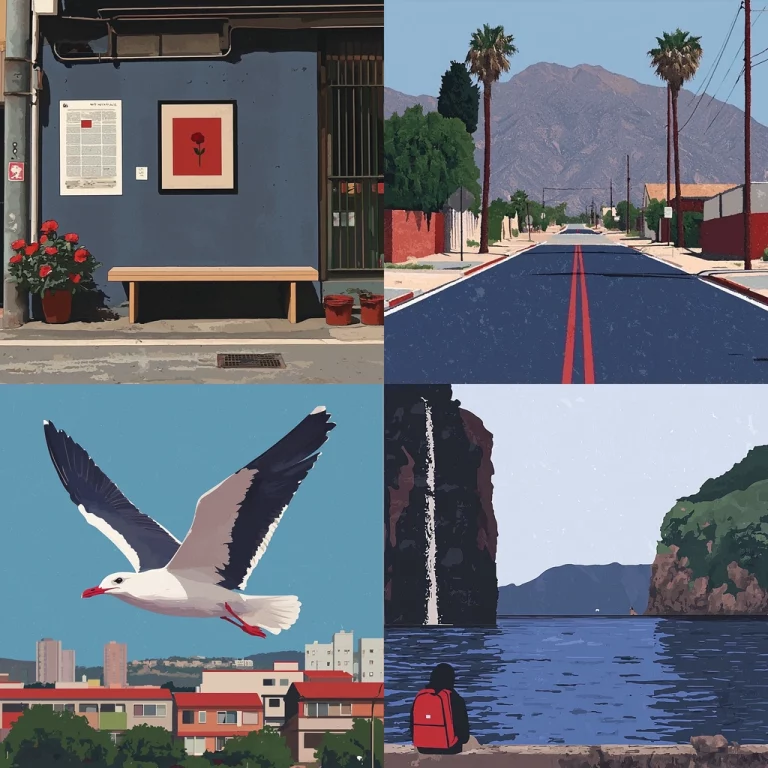 Bold Flat Depiction - Midjourney style sref code