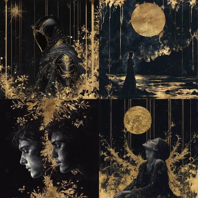 Golden Night Contrast - Midjourney style sref code