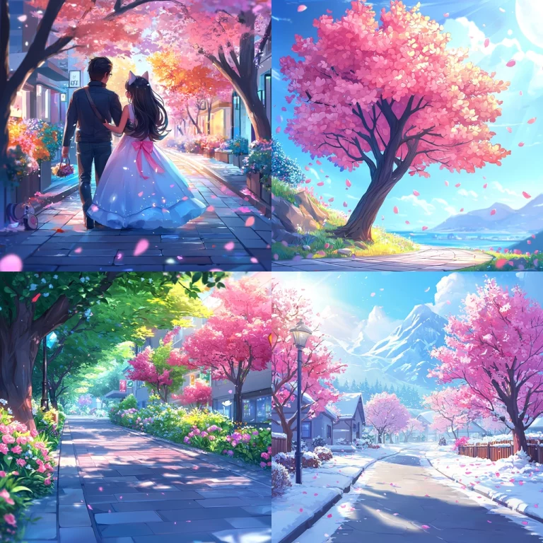 Vivid Pastel Anime Aesthetic - Midjourney style sref code