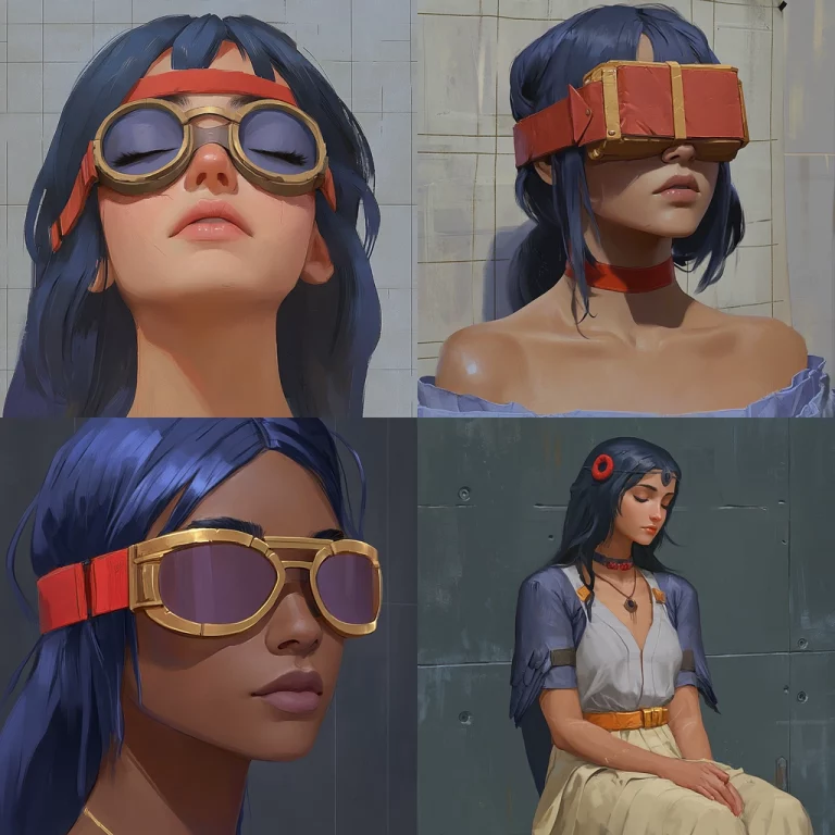 Muted Hue Digital Realism - Midjourney style sref code