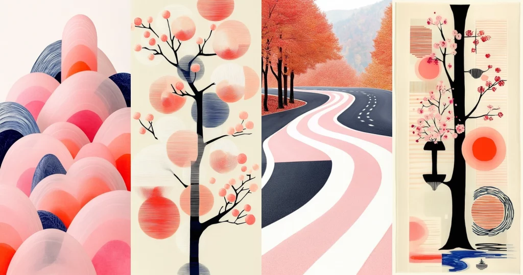 Soft Pastel Gradient - Midjourney style sref code