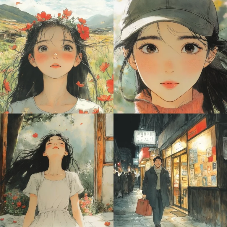 Pastoral Light and Urban Contrast - Midjourney style sref code