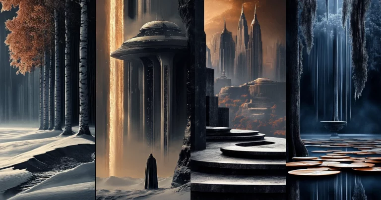 Dark Urban Futuristic Contrast - Midjourney style sref code