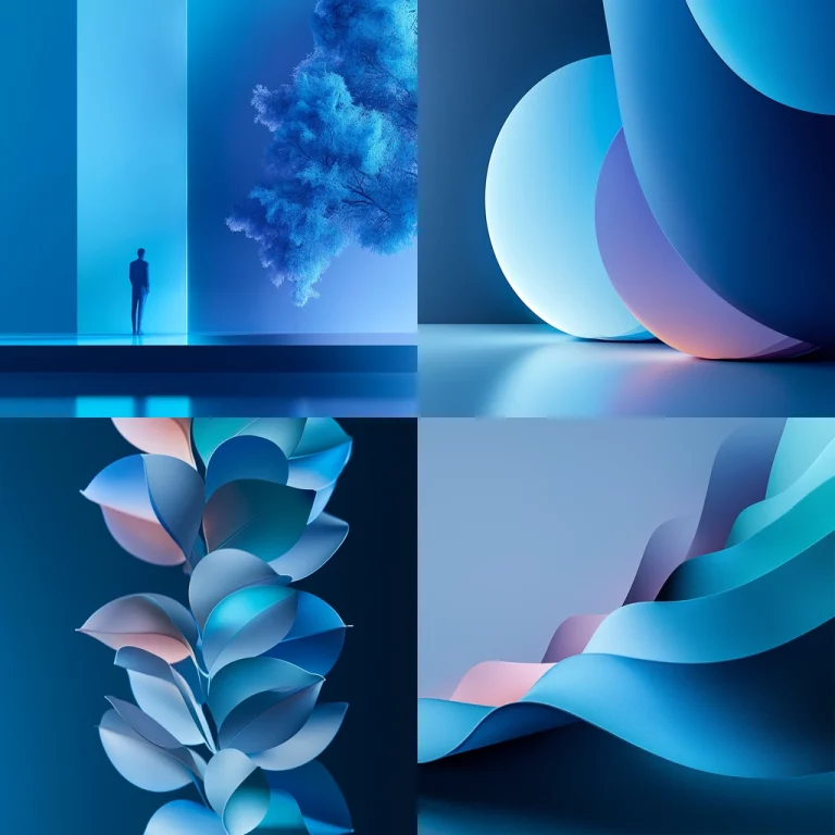 Cool Toned Light Play - Midjourney style sref code