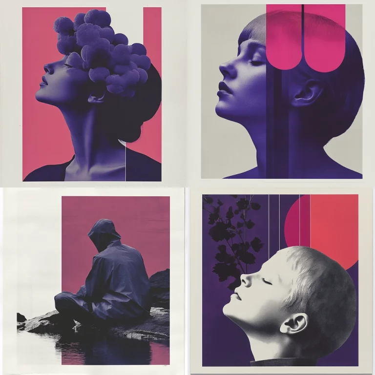 Vivid Contrast and Silhouettes - Midjourney style sref code