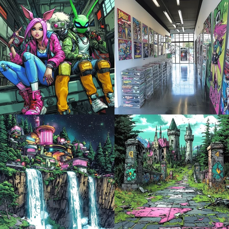 Neo-Urban Pastel Realism - Midjourney style sref code