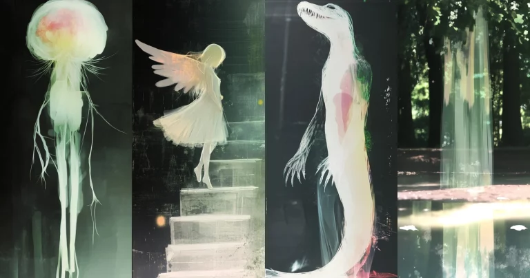 Ethereal Glow with Dark Contrasts - Midjourney style sref code