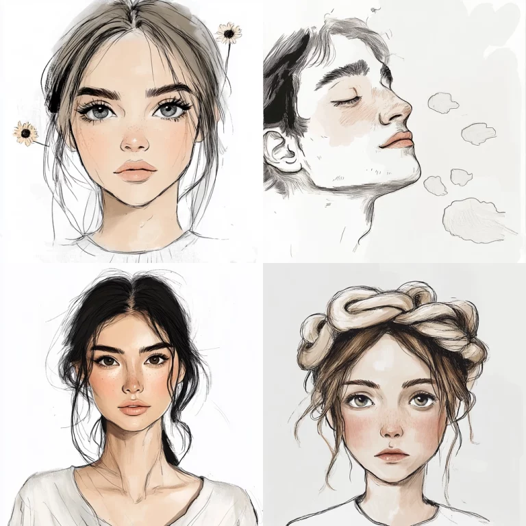 Ink and Sketch Linework - Midjourney style sref code