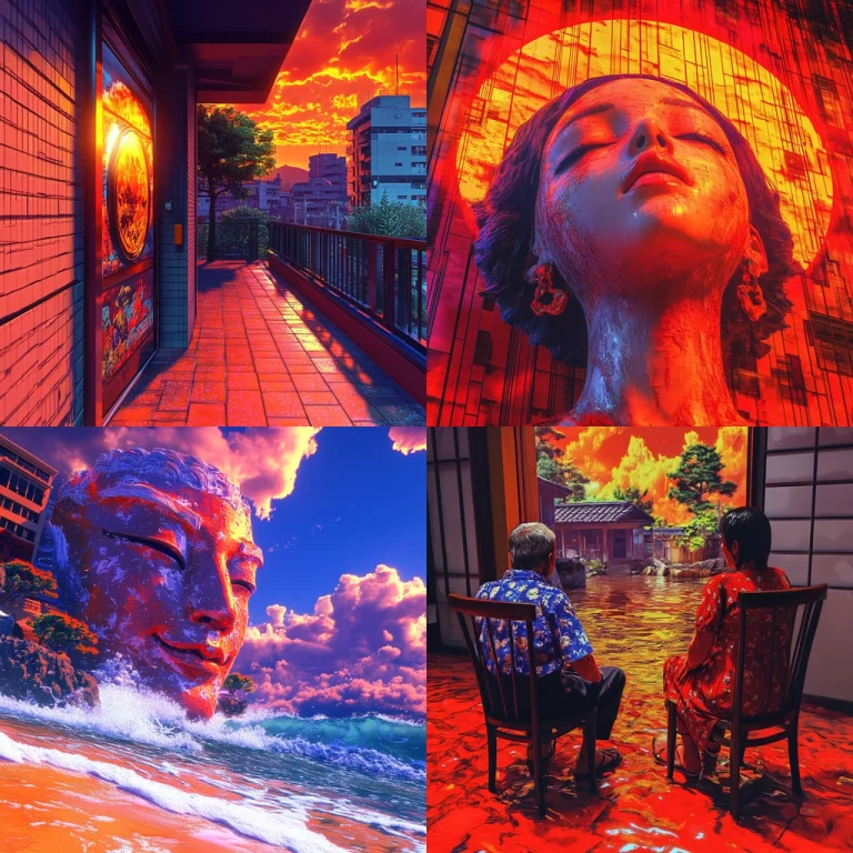 Vibrant Urban Impressionism - Midjourney style sref code