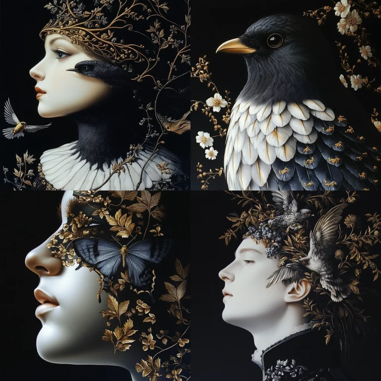 Ornate Golden Darkness - Midjourney style sref code