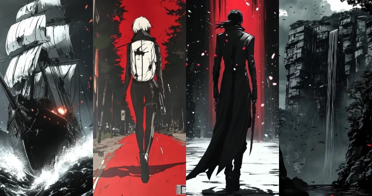 Intense Red Highlights - Midjourney style sref code