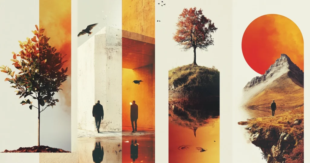 Muted Earth-Toned Contrast - Midjourney style sref code