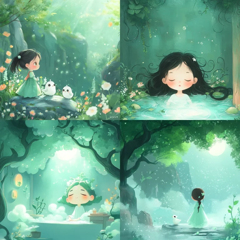 Aquatic Soft Mist Tones - Midjourney style sref code