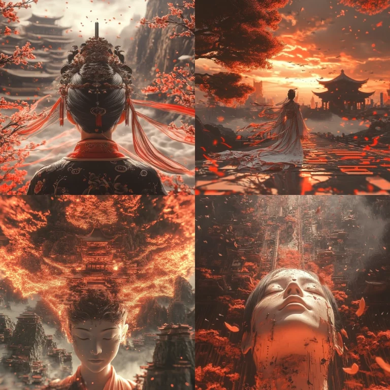 Vibrant Sunset Glow - Midjourney style sref code