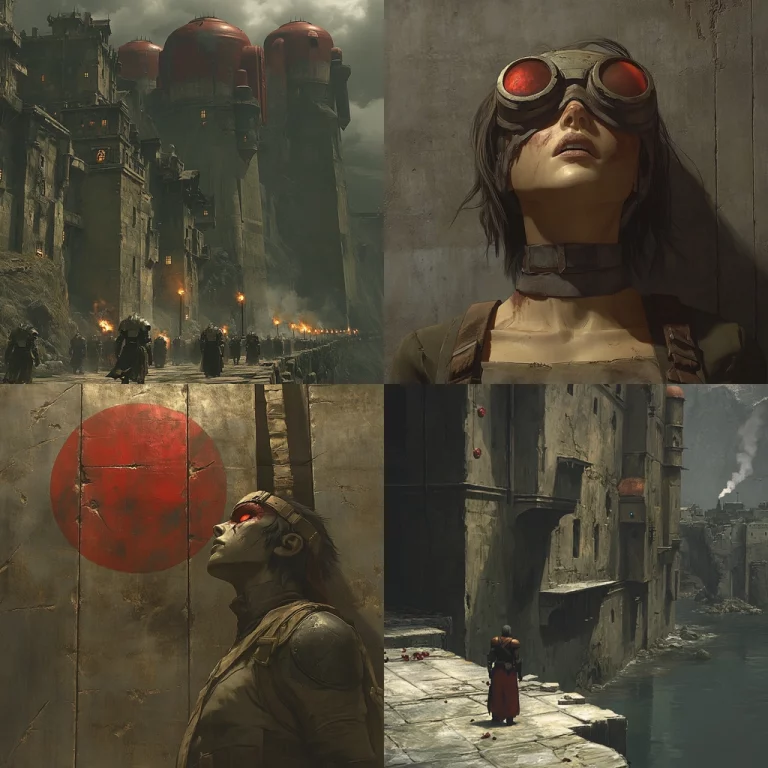 Muted Industrial Realism - Midjourney style sref code