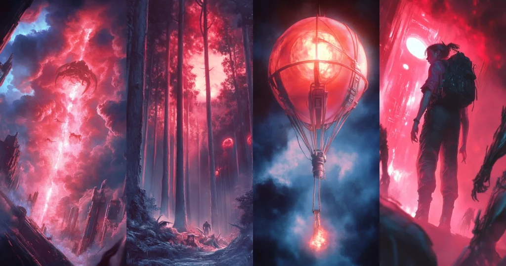 Glow and Shadow Contrast - Midjourney style sref code